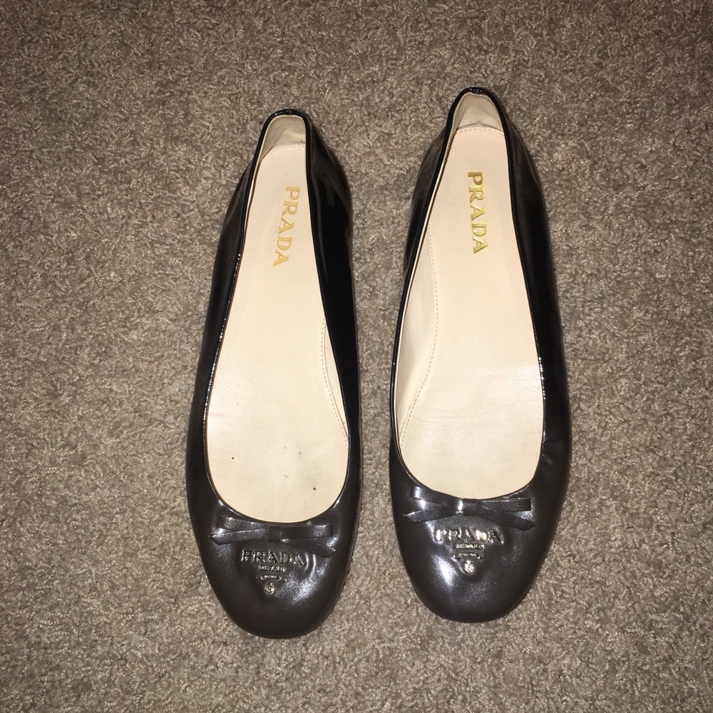 Prada Patent Leather Flats